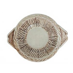 Brown Porcelain Handled Bowl